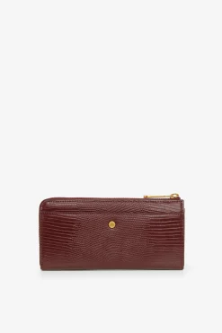 Clara Lizard Large Zip Purse*Jasper Conran Discount