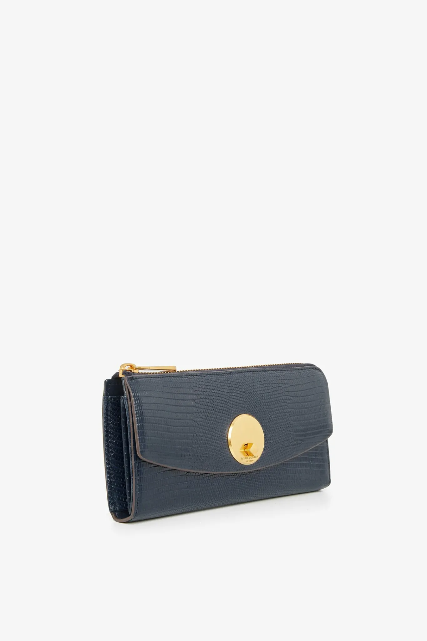 Clara Lizard Large Zip Purse*Jasper Conran Discount