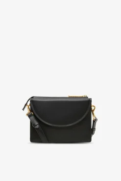 Darcey Leather Double Flap Cross Body Bag*Jasper Conran Fashion