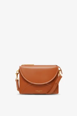Darcey Leather Double Flap Cross Body Bag*Jasper Conran Fashion