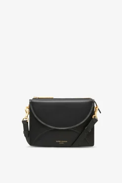 Darcey Leather Double Flap Cross Body Bag*Jasper Conran Best