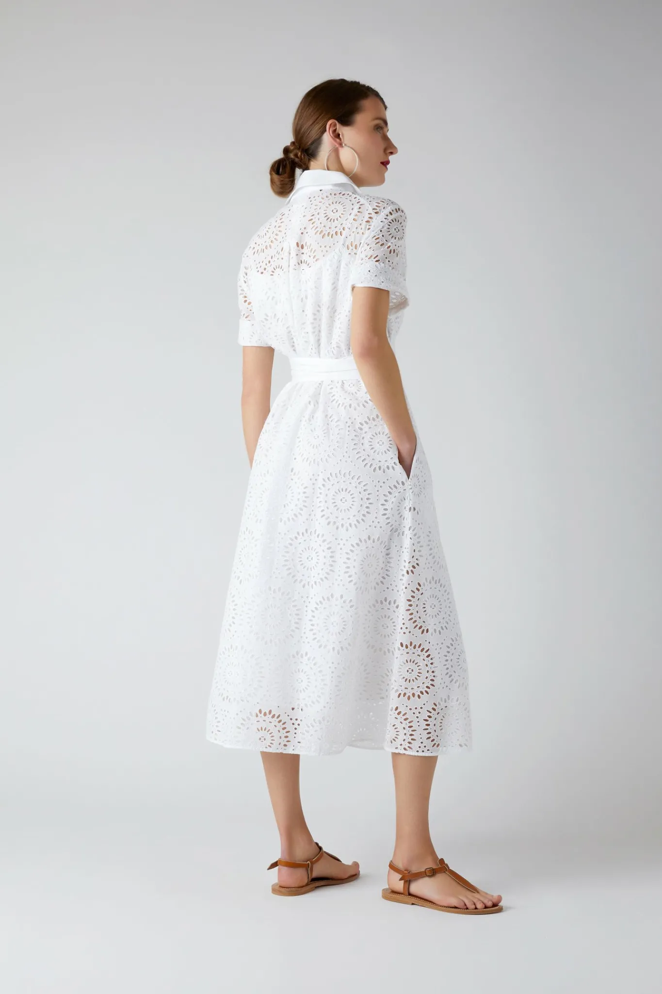 Daria Broderie A Line Dress*Jasper Conran Sale