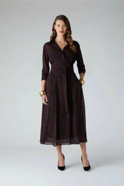 Eden Printed Shirt Georgette Dress*Jasper Conran Flash Sale