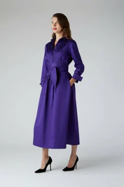 Emily Pintuck Full Skirt Shirt Dress*Jasper Conran Clearance