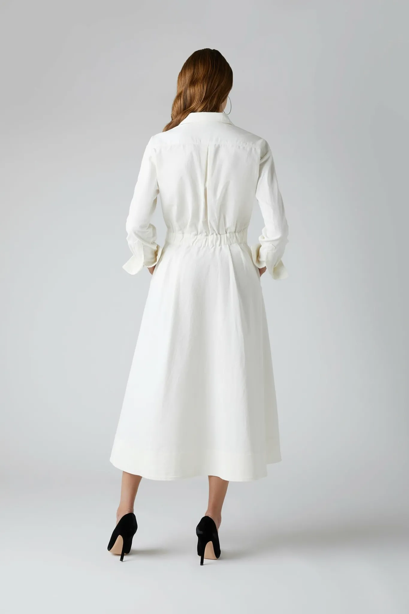 Esme Cord Full Skirt Shirt Dress*Jasper Conran Outlet