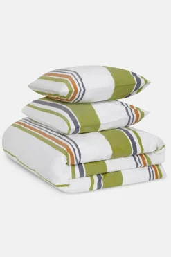 Multi Stripe Percale Duvet Set*Jasper Conran Clearance