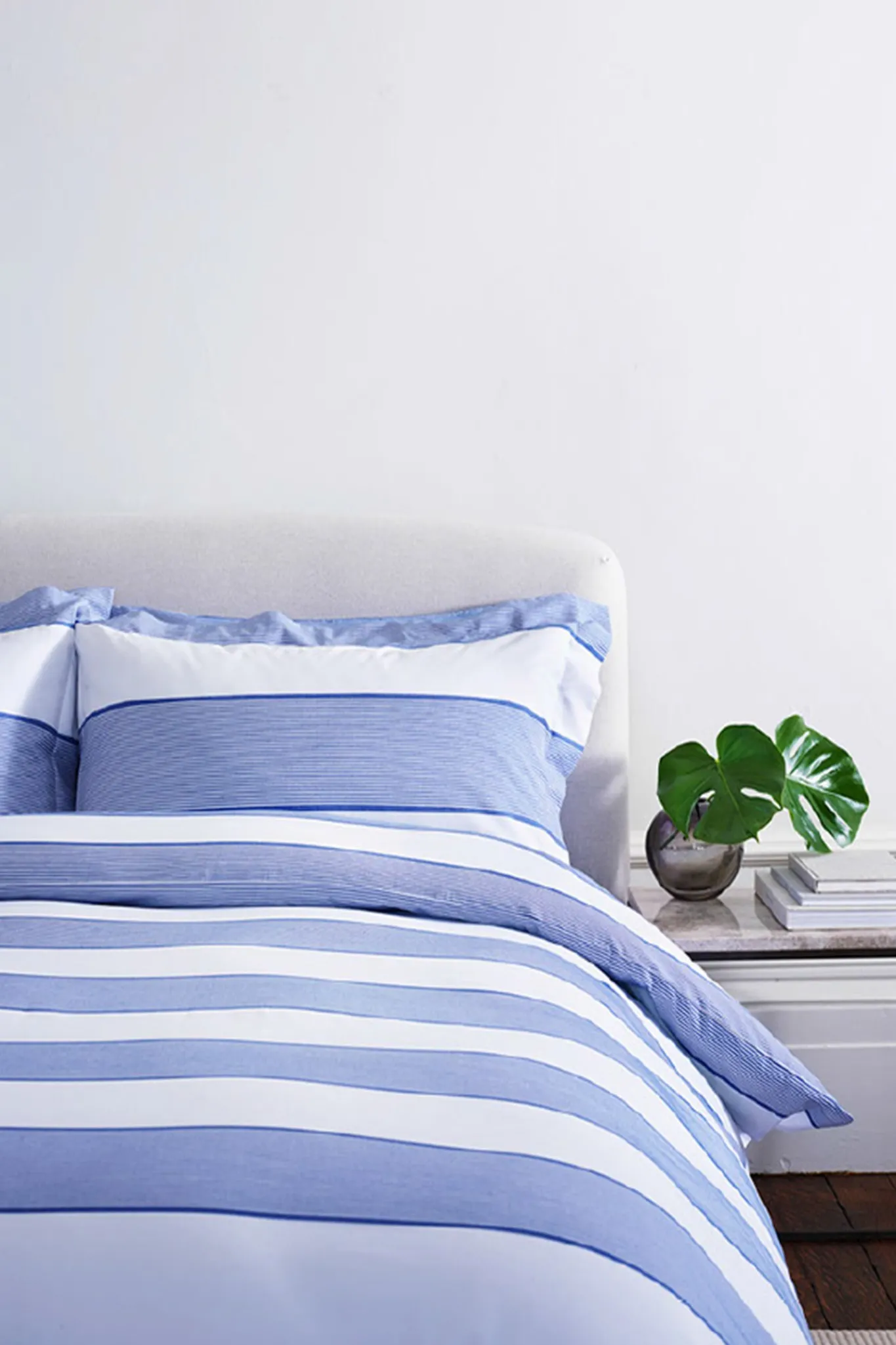 Pinstripe Jacquard Duvet Set*Jasper Conran Flash Sale