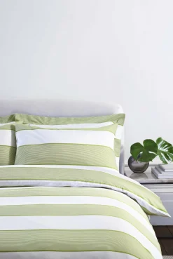 Pinstripe Jacquard Oxford Pillow Case*Jasper Conran Shop