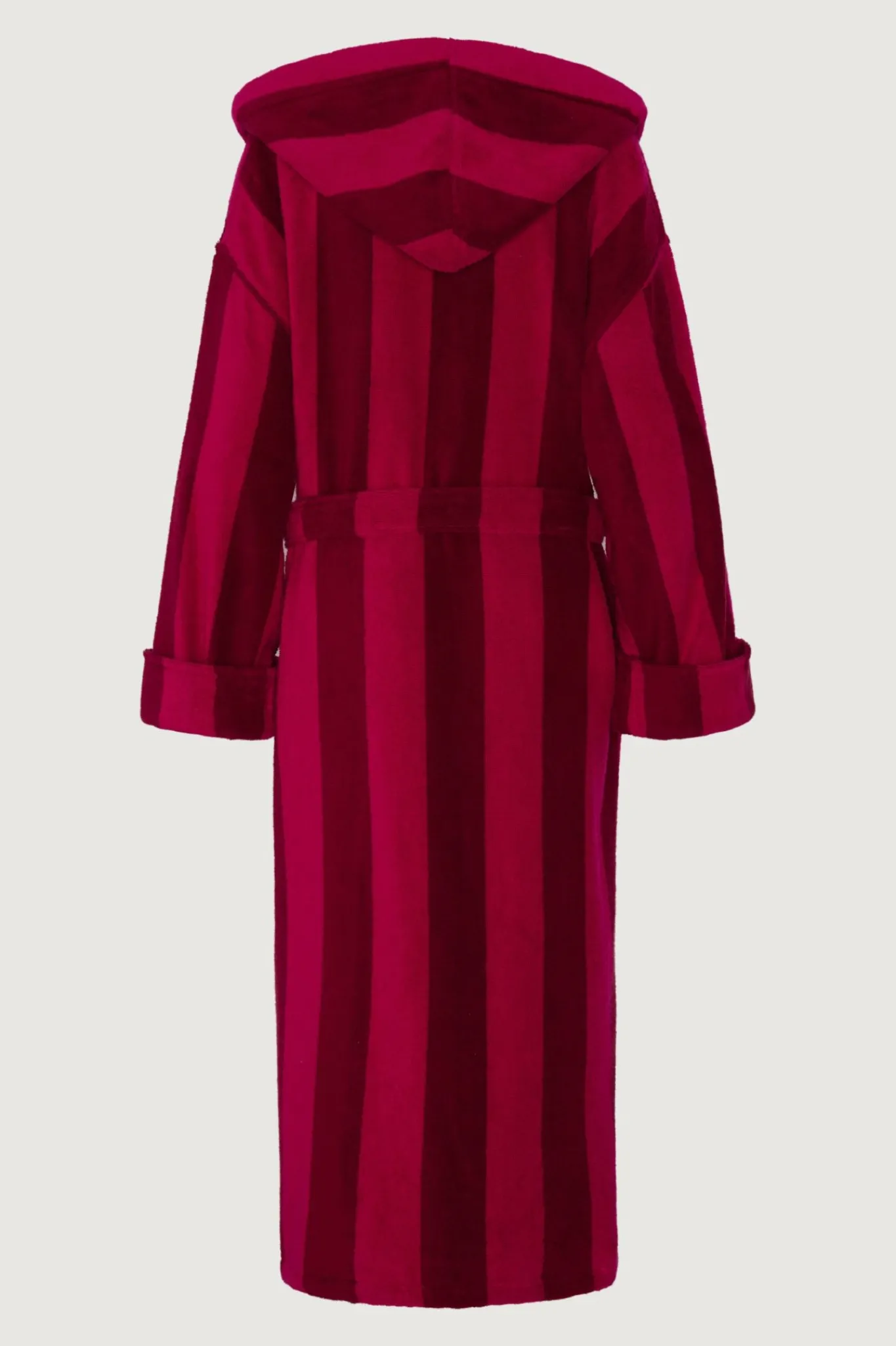 Soft Lightweight Woven Stripe Hooded Robe*Jasper Conran Store