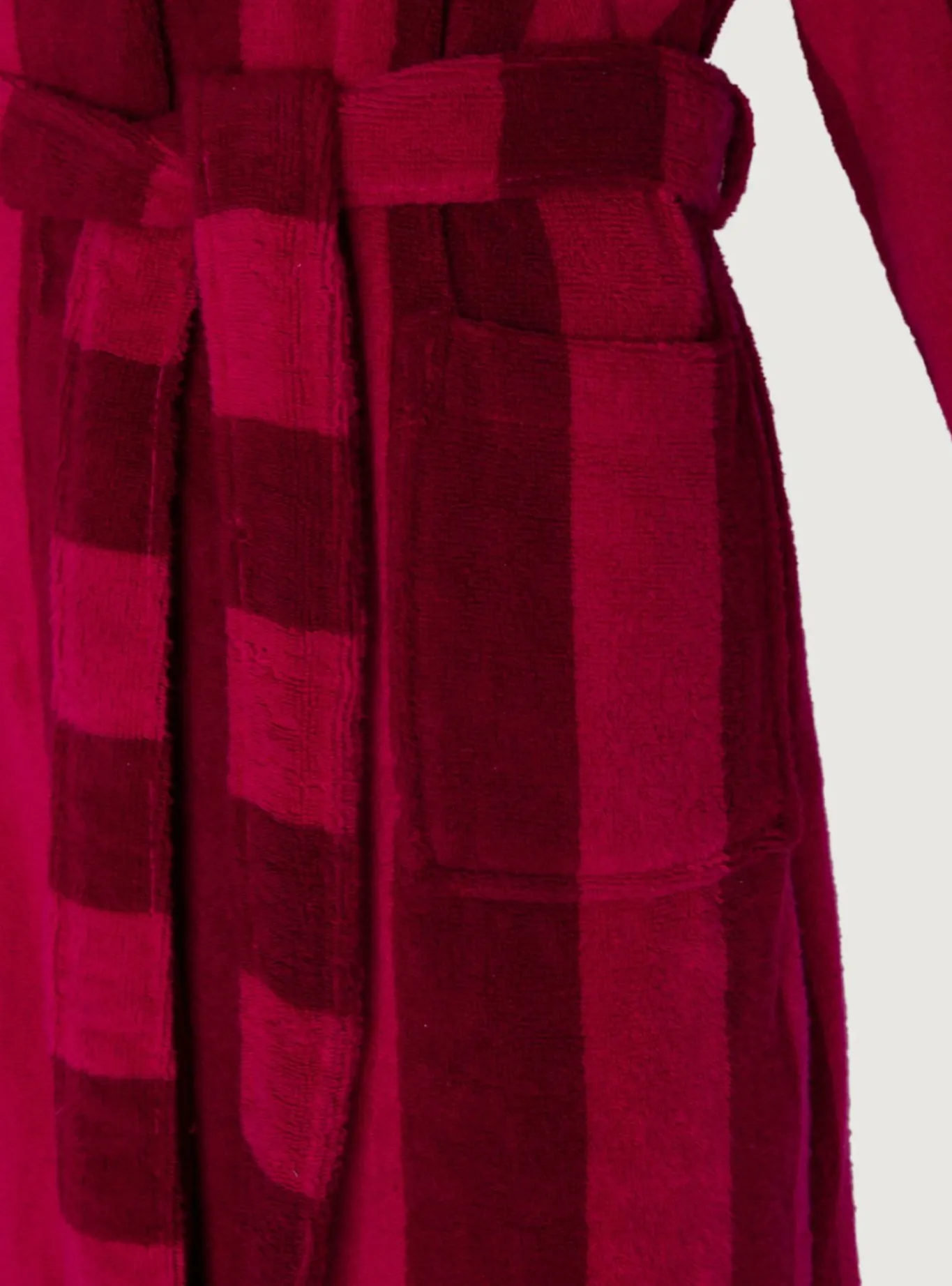 Soft Lightweight Woven Stripe Hooded Robe*Jasper Conran Outlet
