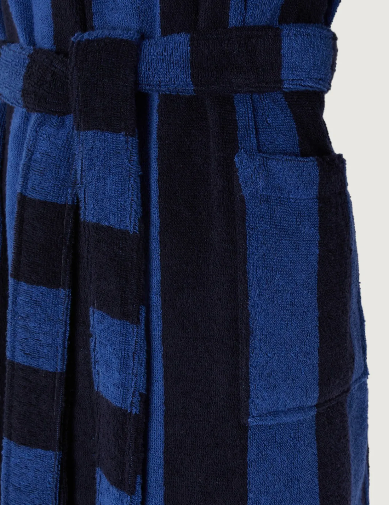 Soft Lightweight Woven Stripe Hooded Robe*Jasper Conran Best Sale
