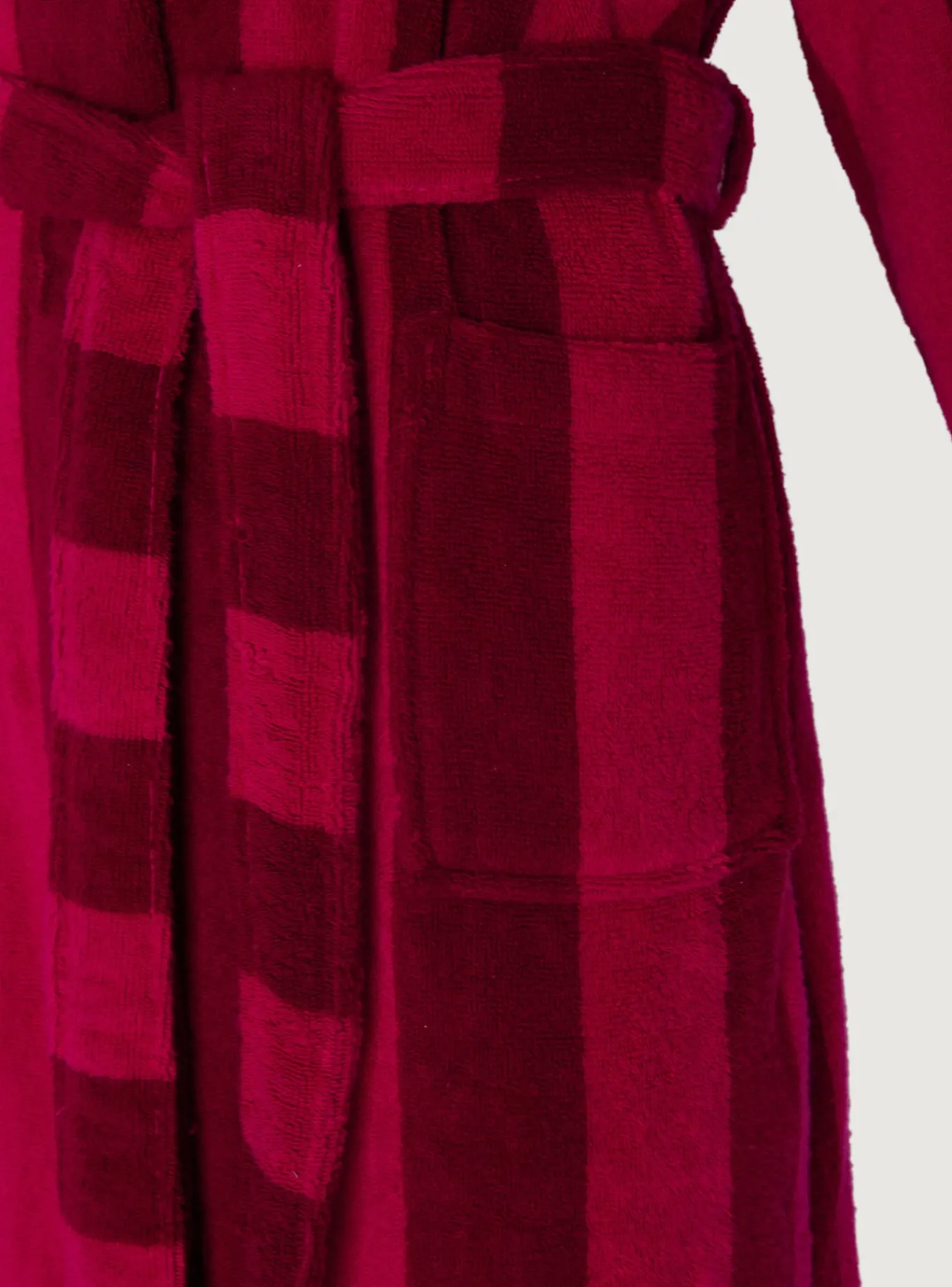 Soft Lightweight Woven Stripe Hooded Robe*Jasper Conran Best Sale