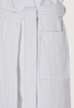 Soft Lightweight Woven Stripe Hooded Robe*Jasper Conran Outlet