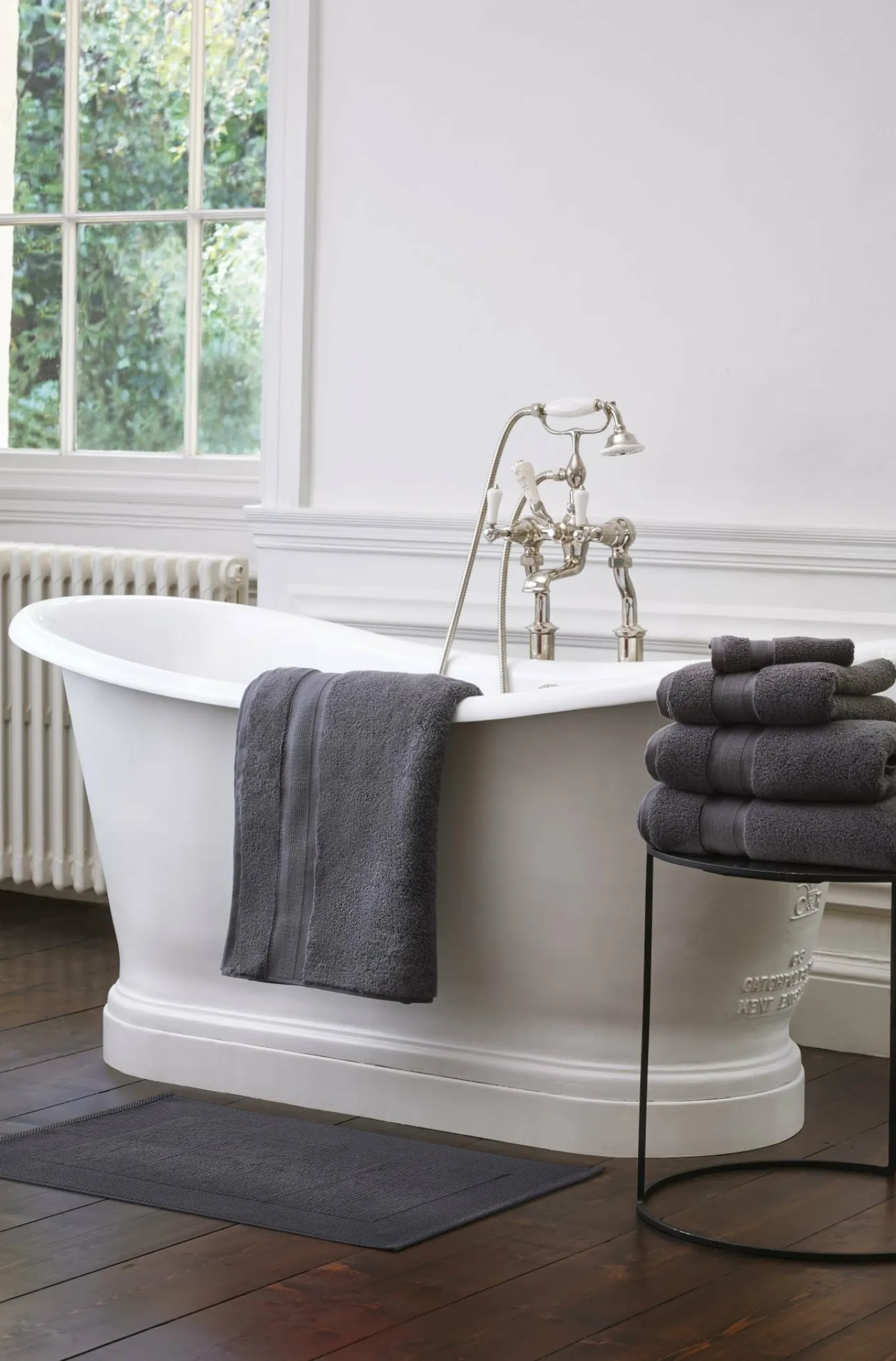 Zero Twist Cotton Lightweight Soft Fast Drying Towel*Jasper Conran Online